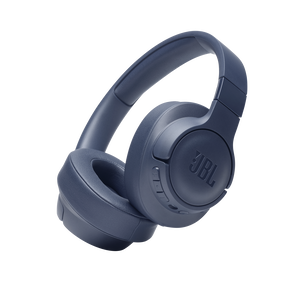 JBL Tune 760NC - Blue - Wireless Over-Ear NC Headphones - Hero